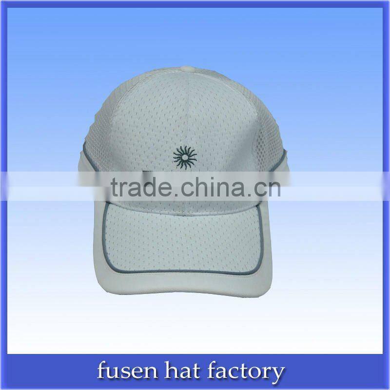 Embroidered 6 panel snapback golf hats and caps