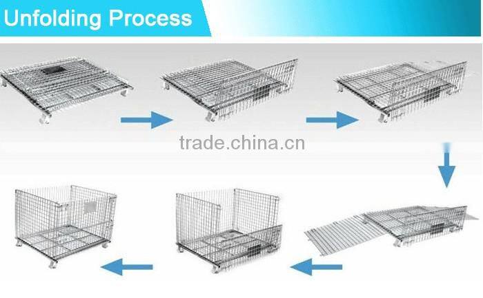 Warehouse Logistic Equipment Selective Wire Storage Cage