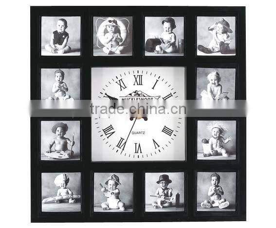 YZ-3177E Photo Frame With wall Clock