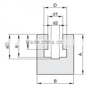 Conveyor Polyethylene UHMWPE wear-resistant chain guide
