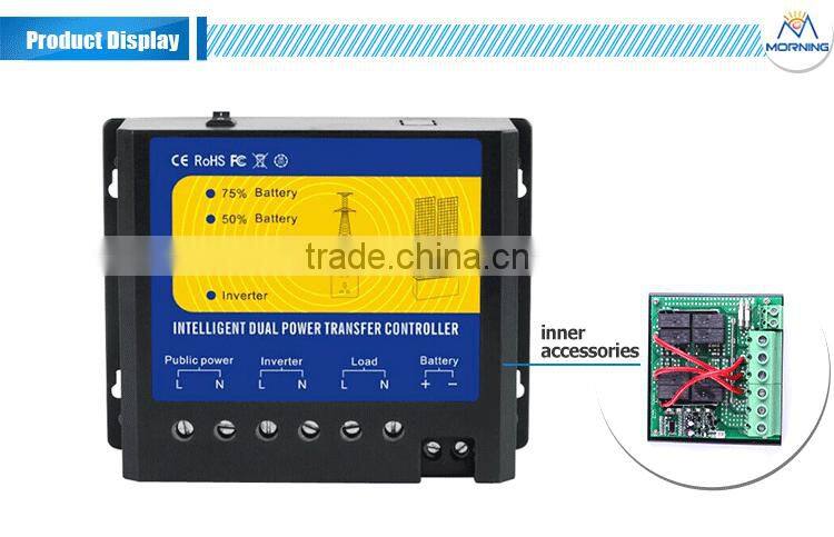 Intelligent 3500w Automatic Dual Transfer controller Power Switch