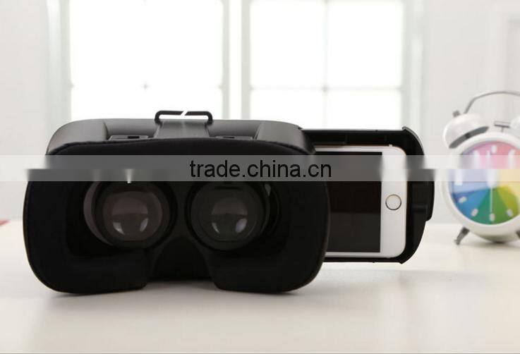New Products 2016 For iPhone 6 Plus VR Case 3D Virtual Reality Glasses, VR Box Headset For iPhone