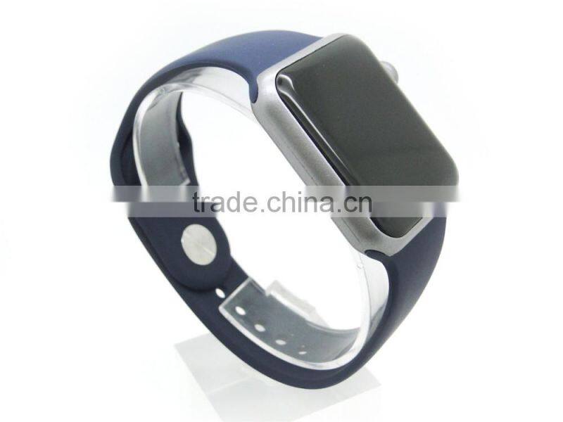 2016 popular colorful silicone watch belt changed watch belt