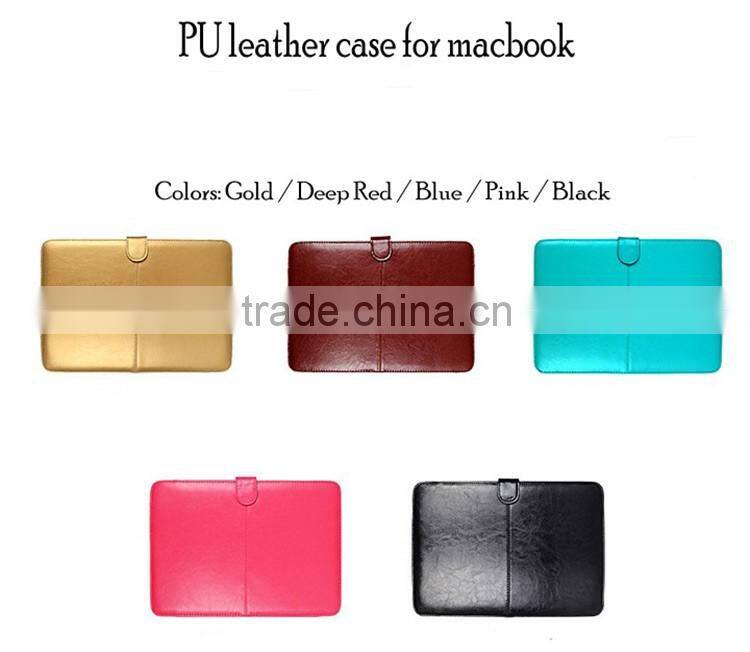 Portable waterproof and shockproof laptop case for macbook