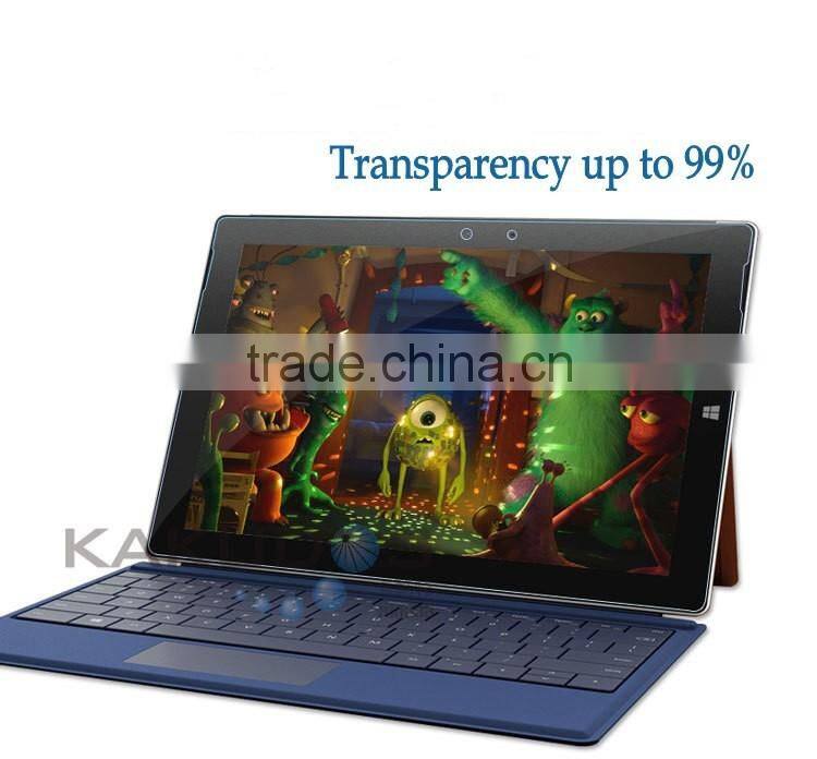 High Quality laptop tempered glass screen guard for microsoft surface 3