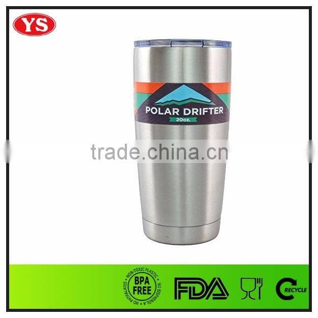20oz double wall vacuum stainless steel cold cup