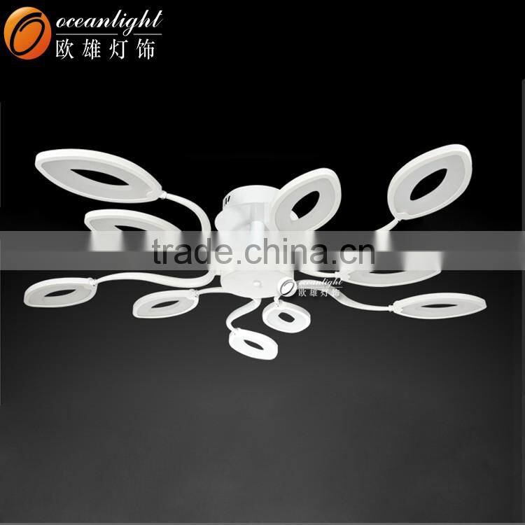 Reading Room Light Flower Shape Ceiling Chandelier LED Acrylic Light OXD9002-5W
