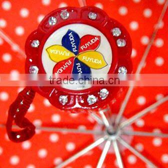 High Quality Mix 12 Designs 22inch 10k 3 Fold Satin Leopard Print Umbrella