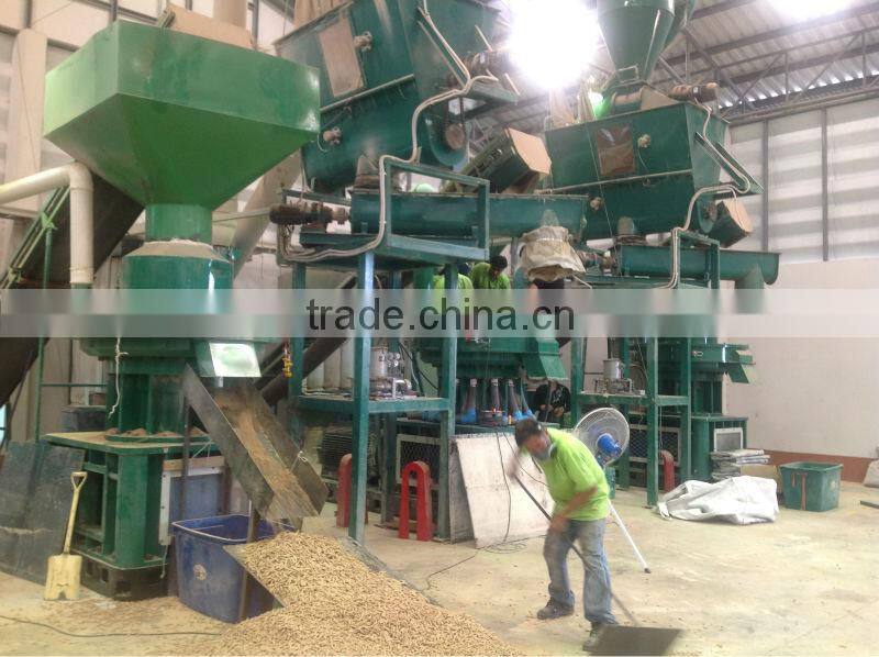 Vietnam 2-3T/H biomass rice husk wood sawdust pellet production making line price