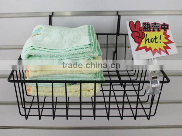 Multifunction metal hanging storage wire baskets