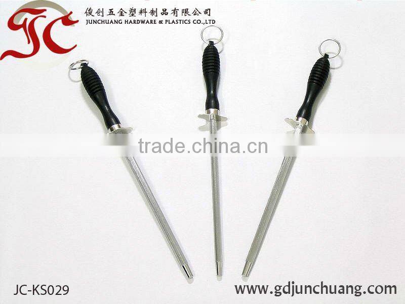 Anti-break ceramic corundum sharpening steel ceramic knife sharpener