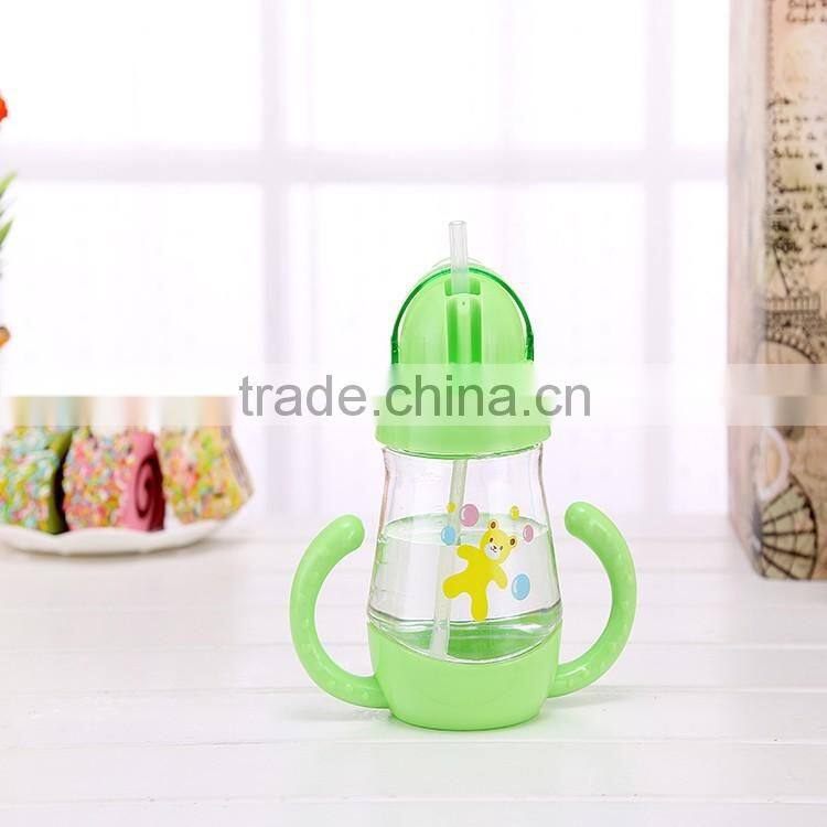 fashionable new design cartoon plastic water bottle for children