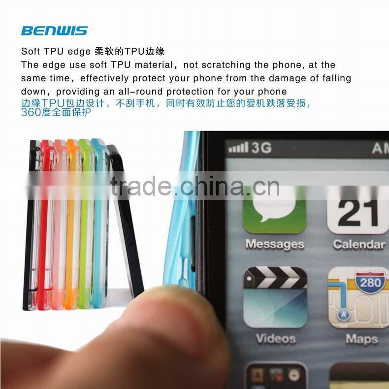 2014 newest product hybrid case for Apple iPhone 5C Paypal accepted, small order accepted