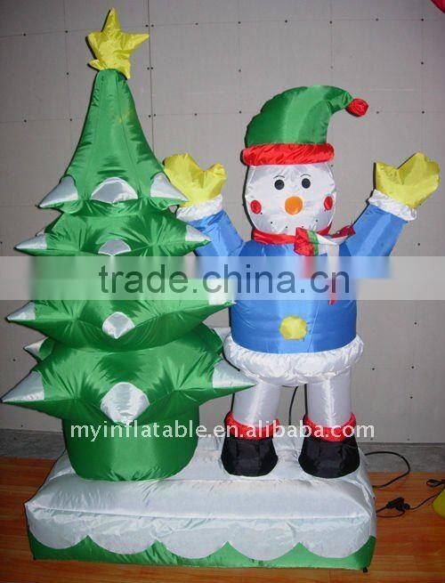 christmas tree inflatable led christmas yard decoration
