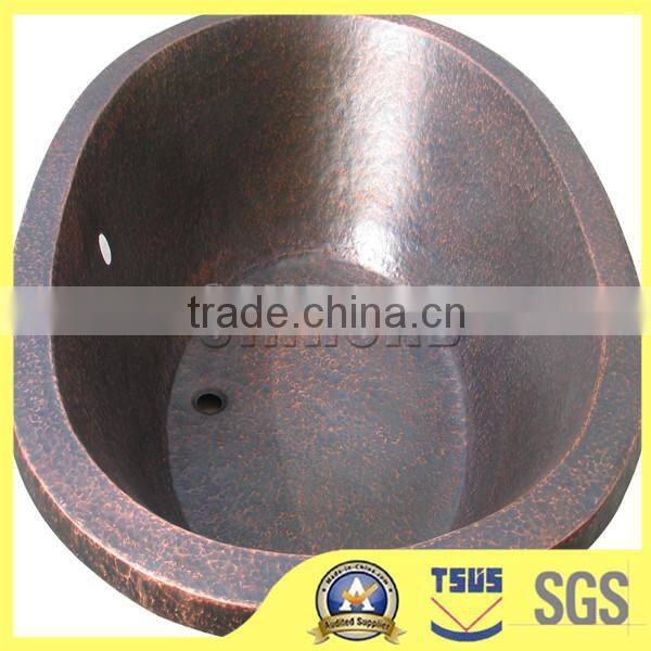 Copper Bathtub for hotel&home/popular salable bathtub