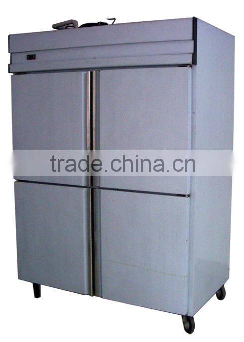 Stainless steel commercial kitchen storage freezer