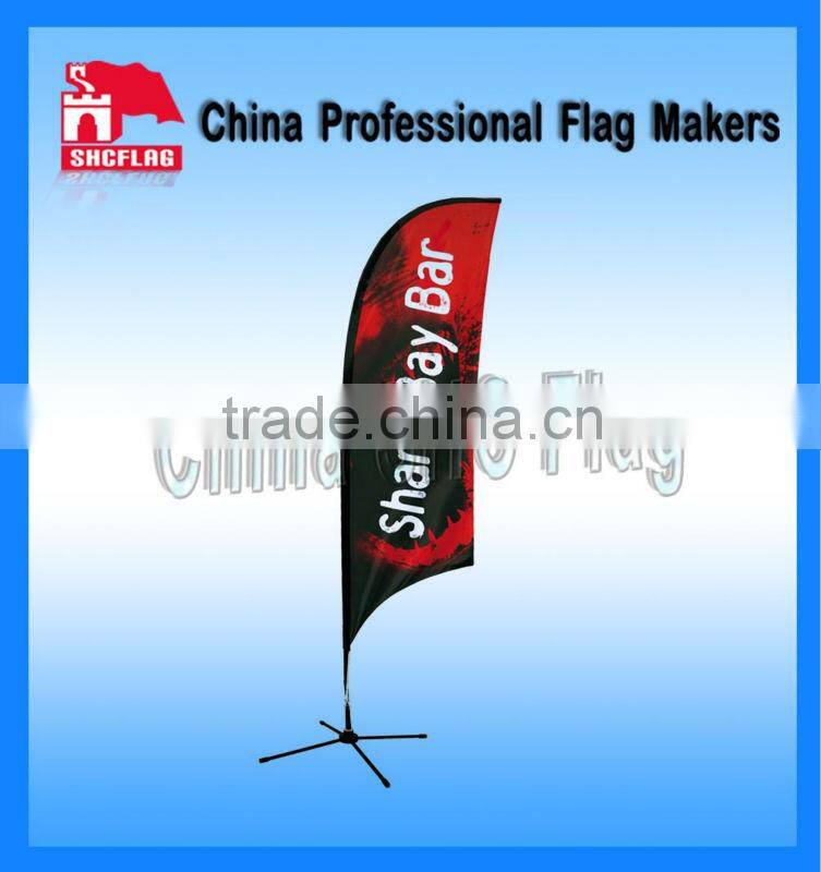 Flagpole Beach Flag And Stand For Outdoor Or Indoor