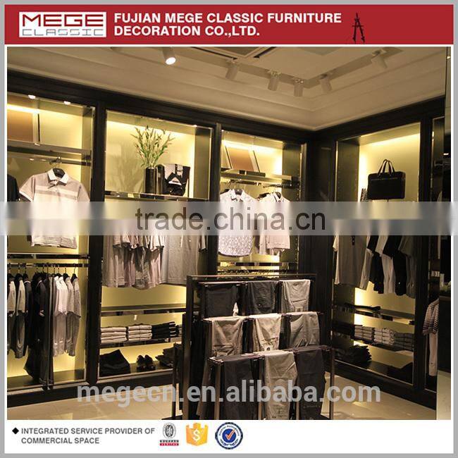 High quality metal hanging jeans retail racks
