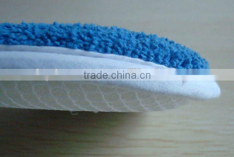 Round Microfiber Sponge Scourer w/Hanger