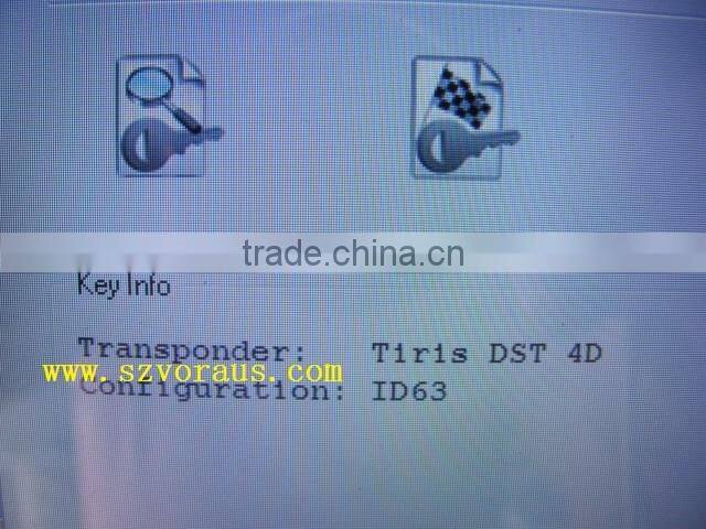 New key Fo transponder key without logo(HU101) 4D63 chip(40bit)