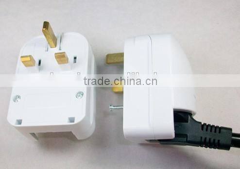 New products 2016 China wholesales, Euro to UK plug adapter converter, VED plug to UK plug adapter converter
