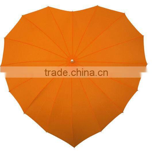 love heart shape umbrella