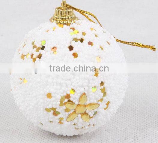 2016 customized wholesale clear glass christmas ball ornaments