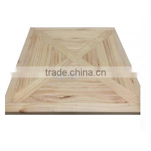 2016 custom made furniture inlay solid wood table top for sale