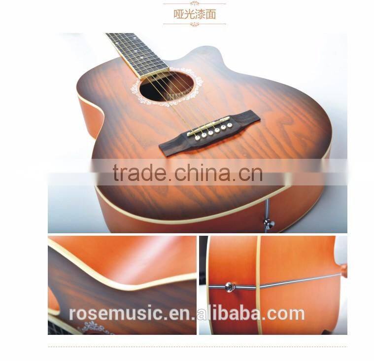 Wholesale 39 inch acoustic guitar CARAVAN MUSIC HS3940