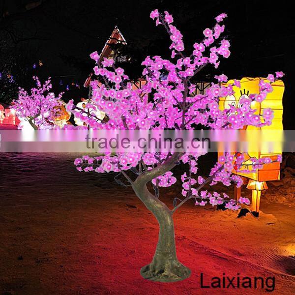 2015 outdoor LED tree light with simulation trunk, outdoor decoration tree