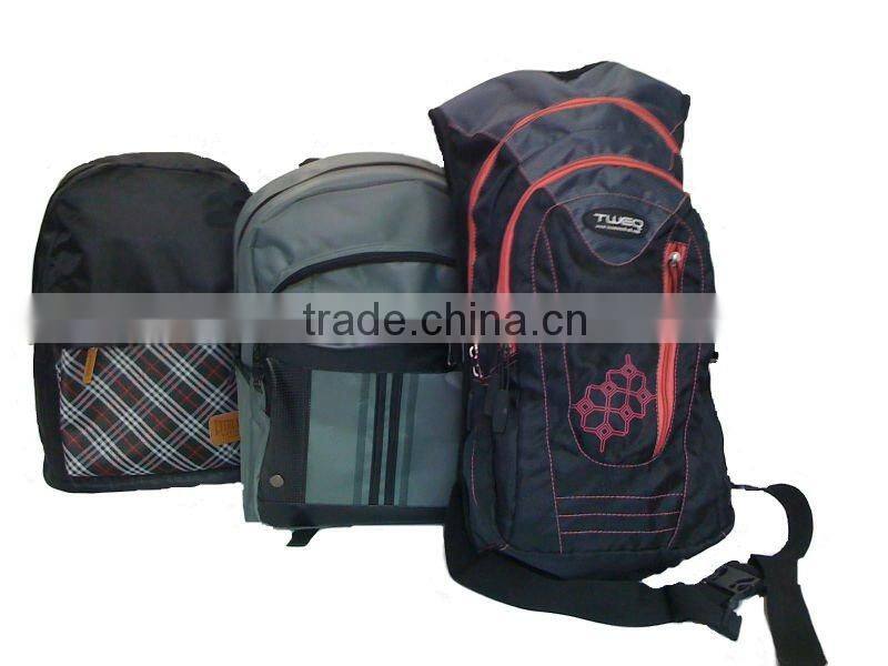 plush backpack with trolley