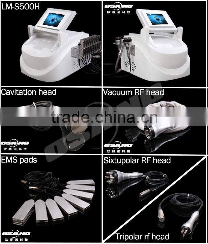 Portable cavitation rf ultrasound face and body system