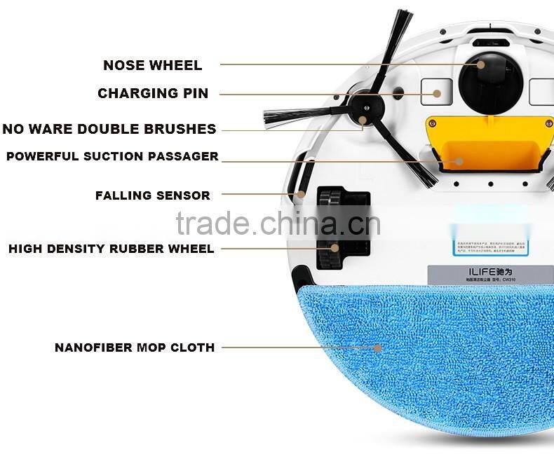 Intelligent Robotic Vacuum Cleaner Robotic margic Floor washing Cleaner mop cleaner