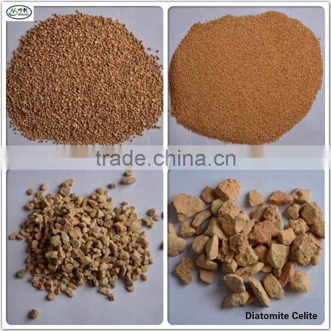 Food grade Agriculture Diatomite powder, granular, balls for Horticulture uses