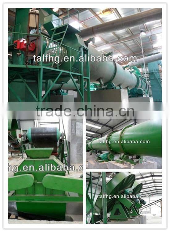 Vertical fertilizer mixing equipment line