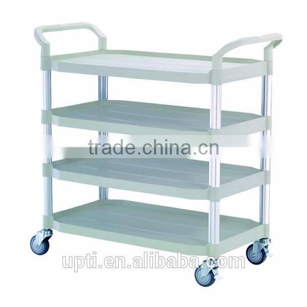 Taiwan Made High Quality Large 4 Shelves Service Cart Restaurant Cart, Catering Cart, Hotel Cart, DIY Cart