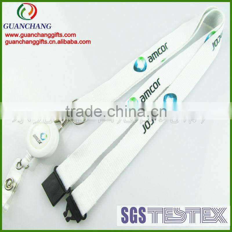 OEM custom yoyo badge reel id card holder lanyard strap