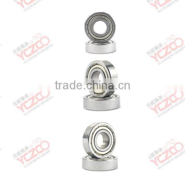 7*17*5 mm stainless steel 697 miniature deep groove ball bearing from Foshan