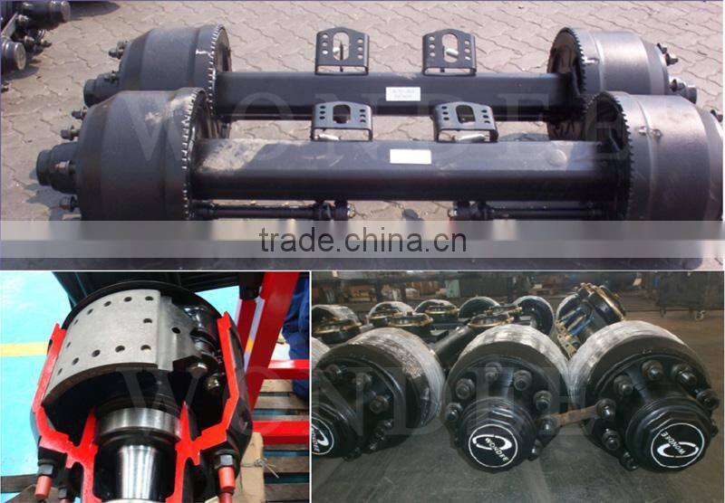 China High Quality Fuwa 13T Light Trailer Axles