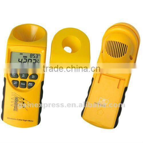 Portable Ultrasonic Digital Cable Height Tester 3~23m Smart Sensor 6 Cables Measurement