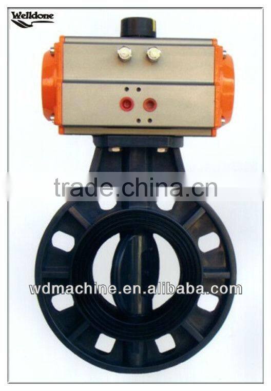 Electrical PVC Butterfly Valve