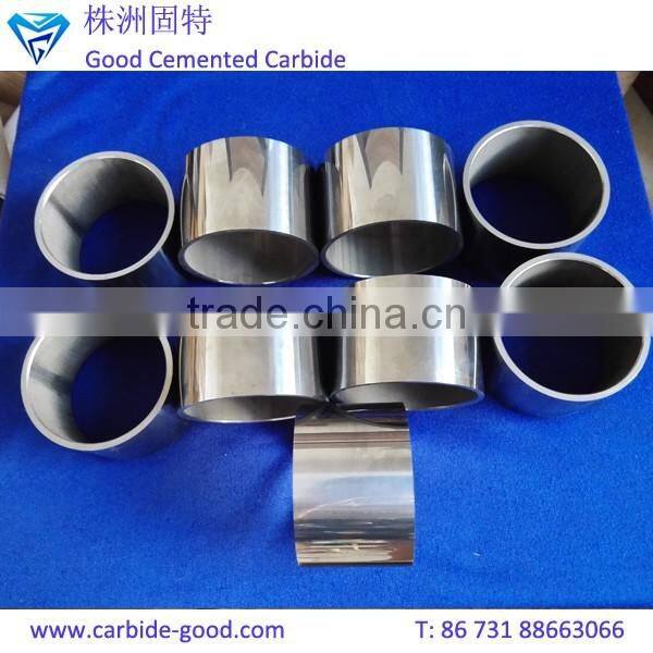 OEM high quality round tungsten carbide die bushing /cemented sleeve