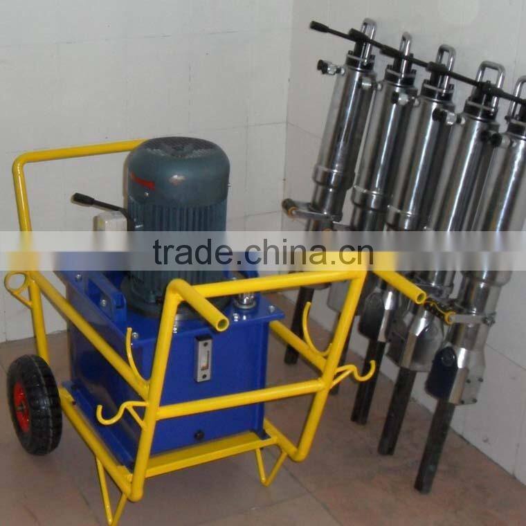ZM( 32-38)A hydraulic stone splitter machine for AC motor