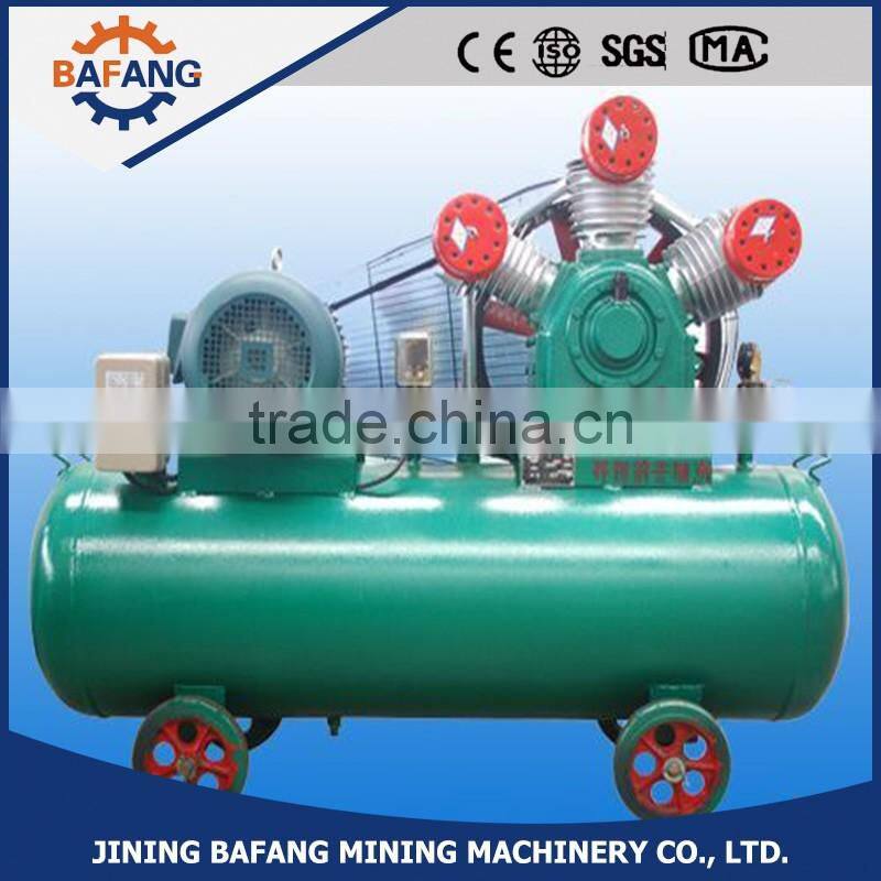 The air compressor of modern design concept with wind power reciprocating piston