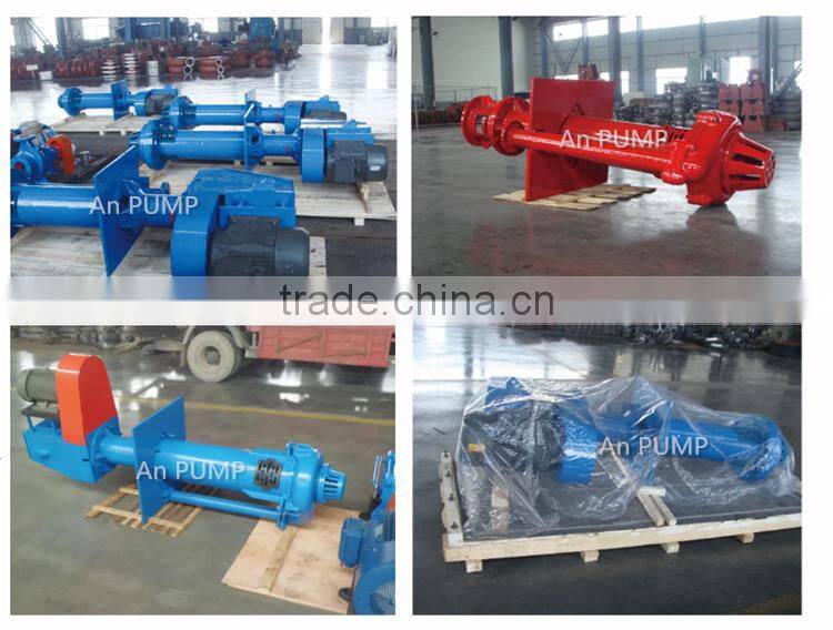 Centrifugal vertical underwater pumps