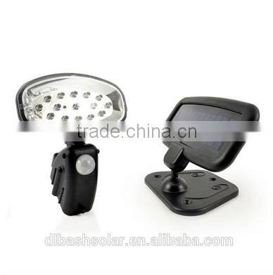 15 pcs super bright low price solar motion sensor light