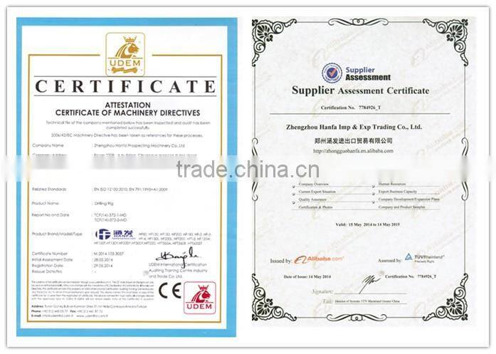 HF856A rotary piling rig with ISO & CE certification for road bridge foundation construction