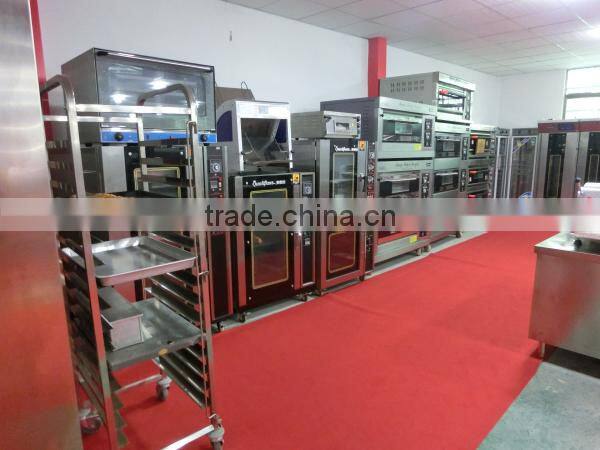 Hot sale commercial baking oven,6 deck combi steam oven with rack(ZQF-061DX)