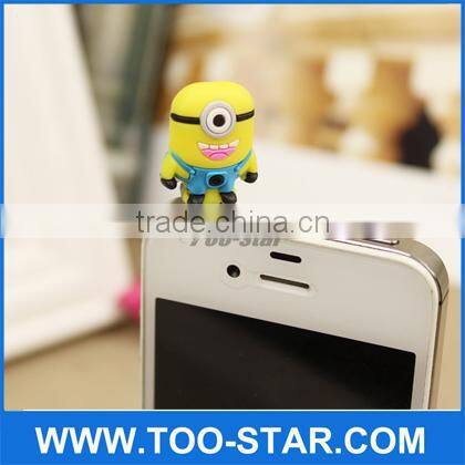 Movie Accessories - Despicable Me 2 Minion Anti Dust Plug