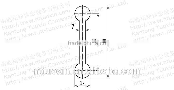 G3 Dumbbell Guardrail for Conveyor System